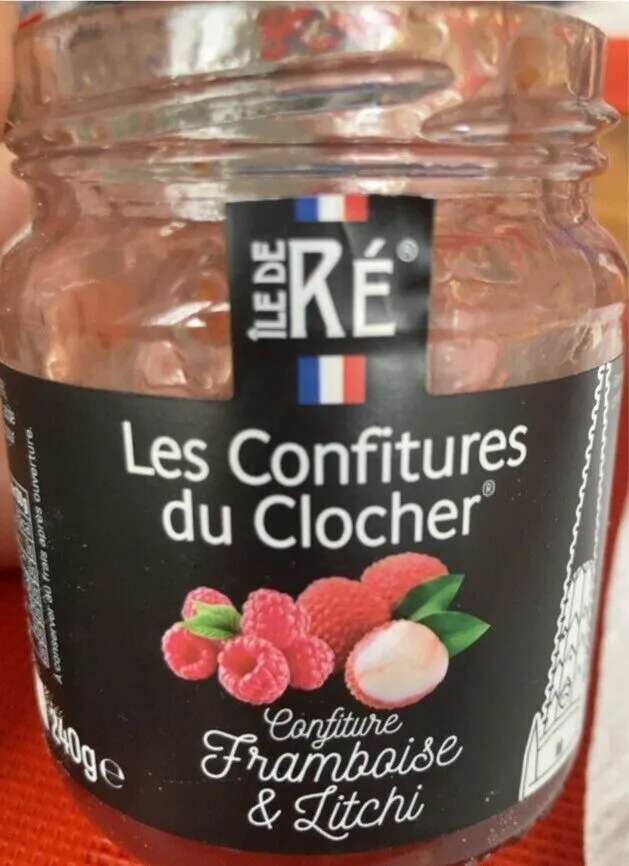 Confiture du clocher framboise