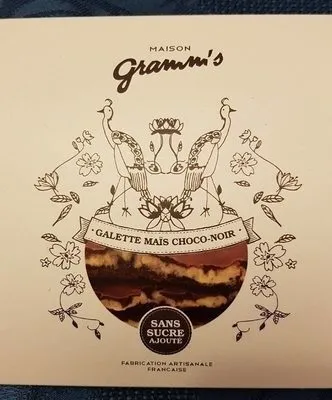 Galette de maïs choco-noir