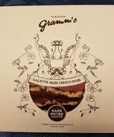 Galette de maïs choco-noir