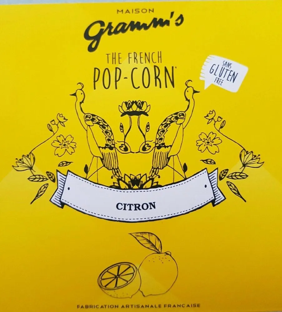 Gramm's The French pop corn