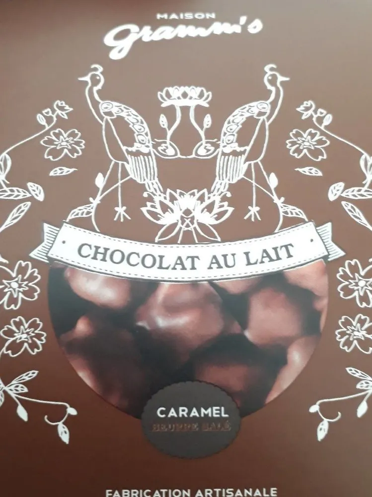 Pop-corn chocolat au lait caramel beurre salé
