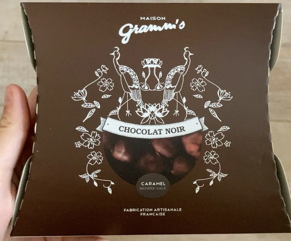Pop corn chocolat noir