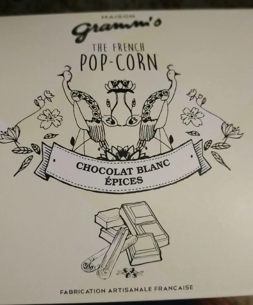 The french popcorn chocolat blanc