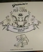 The french popcorn chocolat blanc