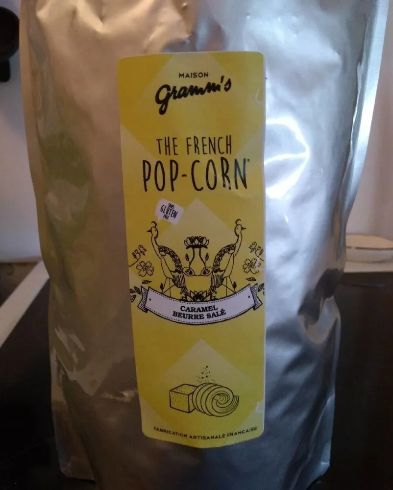 Pop corn caramel beurre salé