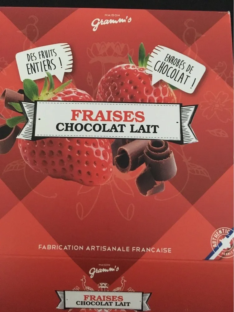 Fraise chocolat