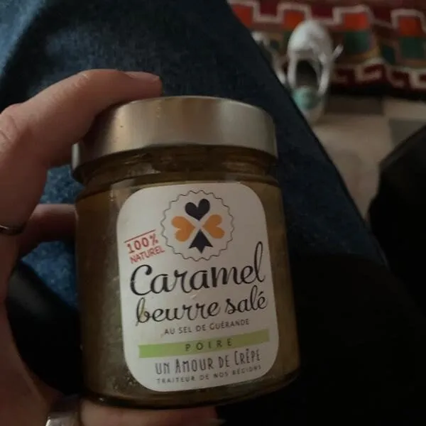 Caramel beurre salé à la poire