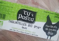 Tagliatelles- Bio 0°/4° 250 gr