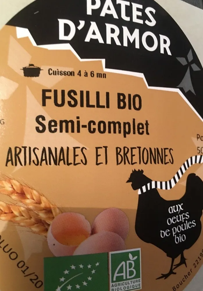 Fusilli semi complet