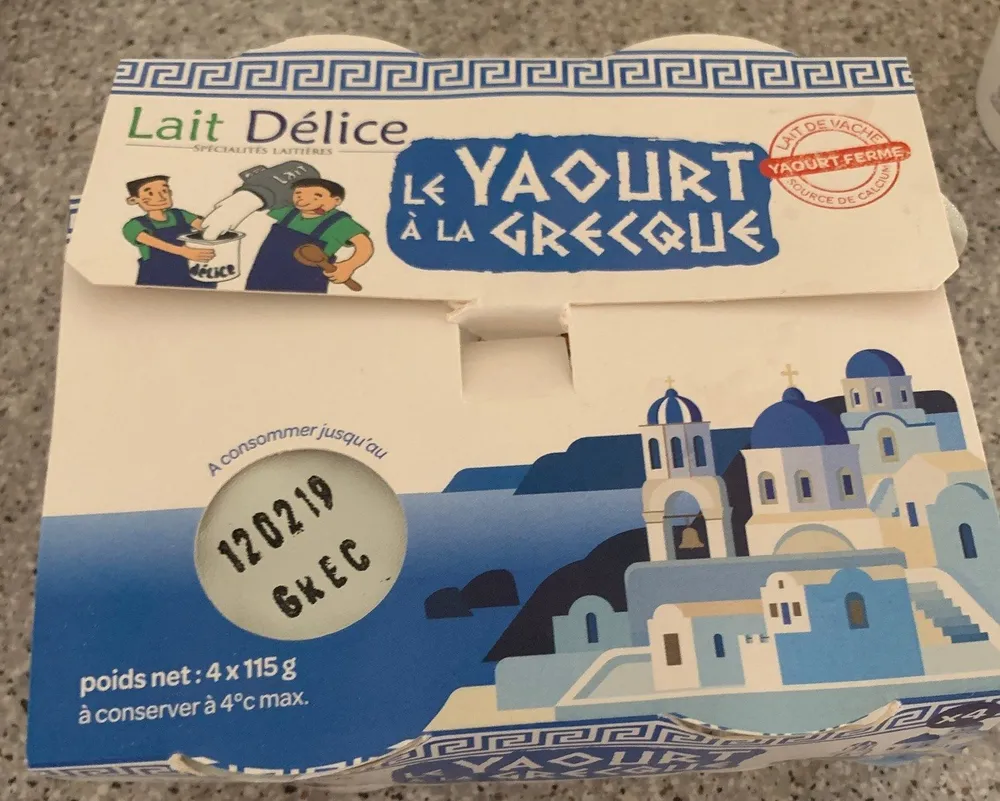 Le Yaourt à la Grecque
