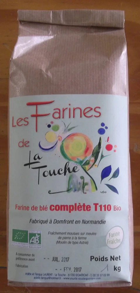 Farine de blé complète T110