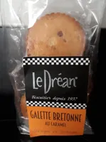 Galette bretonne au caramel