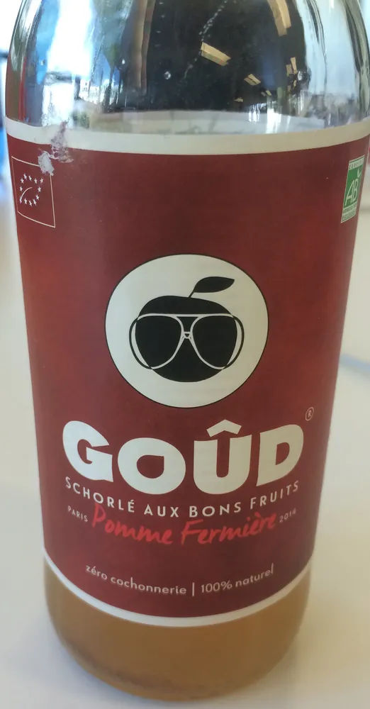 Le Schorlé Jus de pomme Goûd