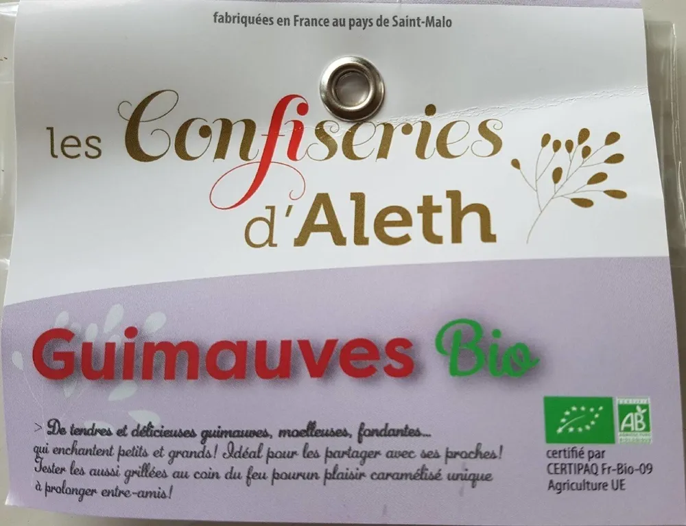 Guimauves Bio