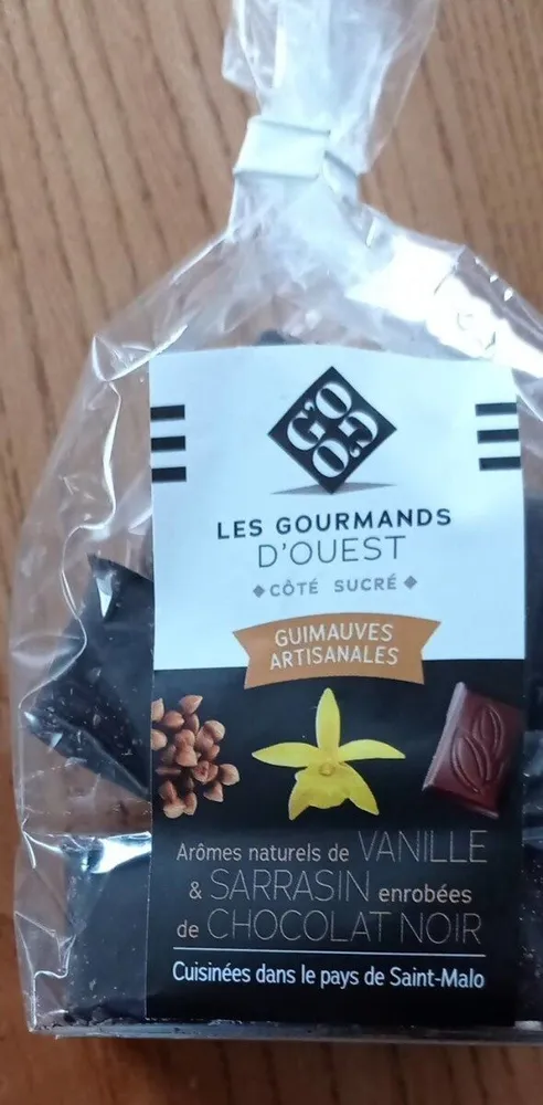 Guimauves vanille et chocolat noir