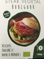 Steak vegetal boulgour