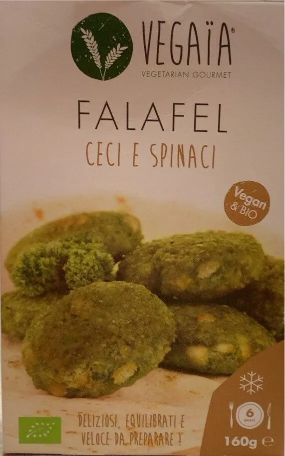 Falafel ceci e spinaci