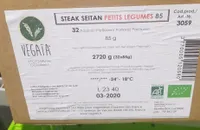 Steack setan petits legumes