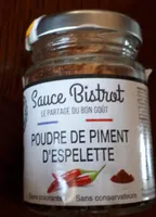 Poudre de piment d'espelette