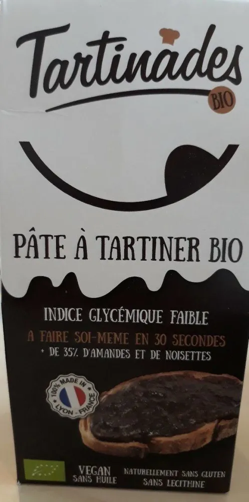 Pâte à Tartiner Bio Chocolat Sans Sucres Ajoutés