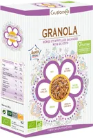 Granola Mûres et Myrtilles sauvages et Noix de Coco
