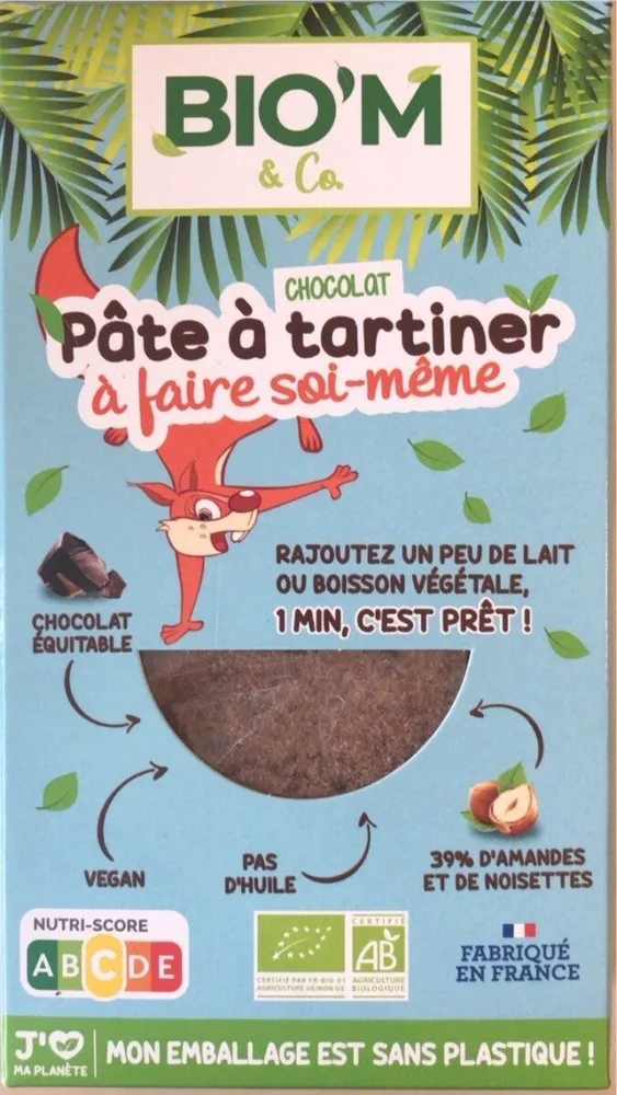 Pâte à tartiner à faire soi-même