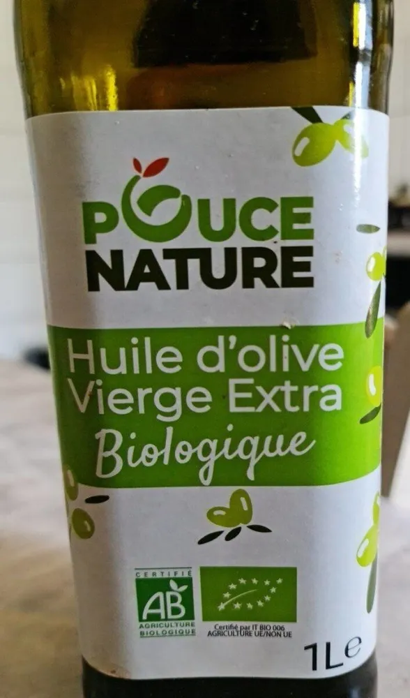 Huile d'olive vierge extra biologiques