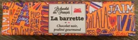 La barrette Chocolat noir praliné