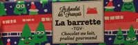 La Barette TGV - Chocolat au Lait, Praliné Gourmand