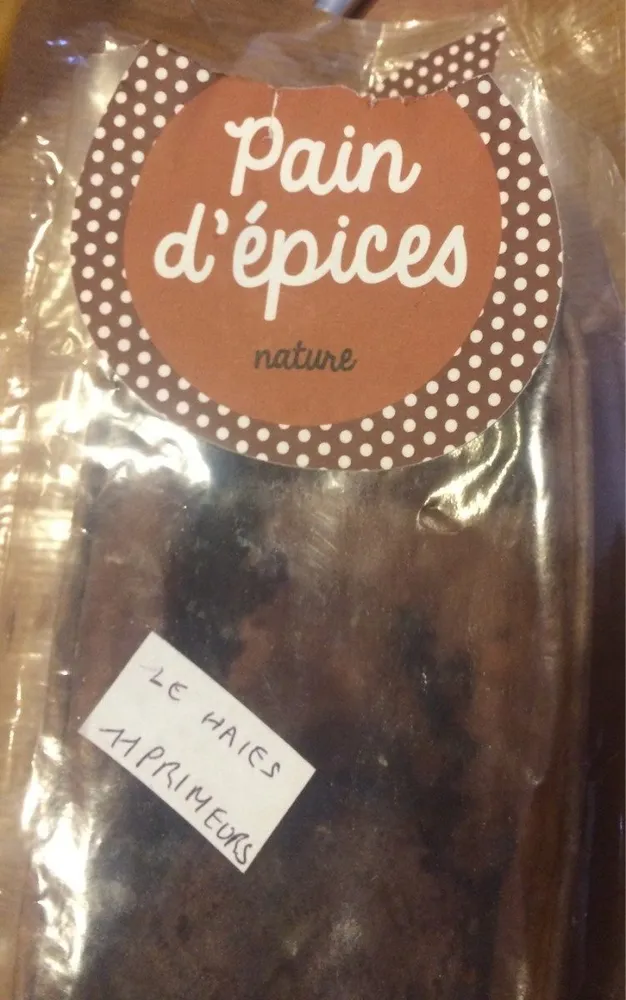 Pain d'epices nature