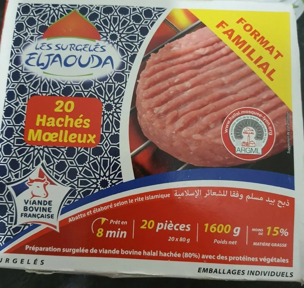 20 hachés moelleux