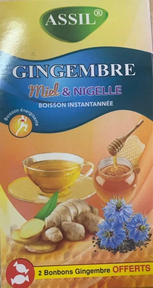Gingembre miel & nigelle