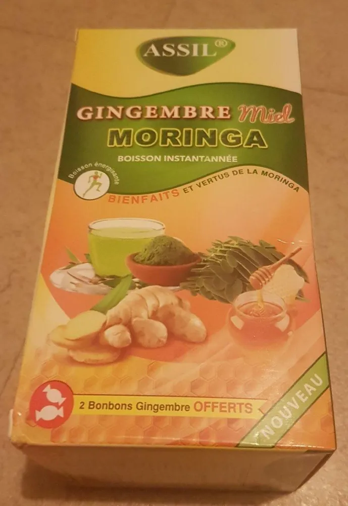 Gingembre miel moringa