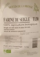 Farine de seigle t130