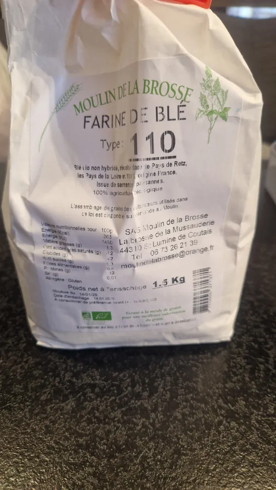 FARINE DE BLÉ Type 110