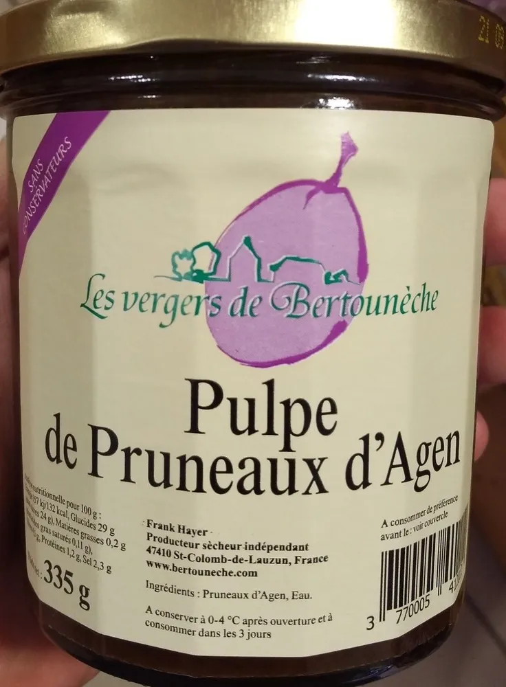 Pulpe de Pruneaux d'Agen