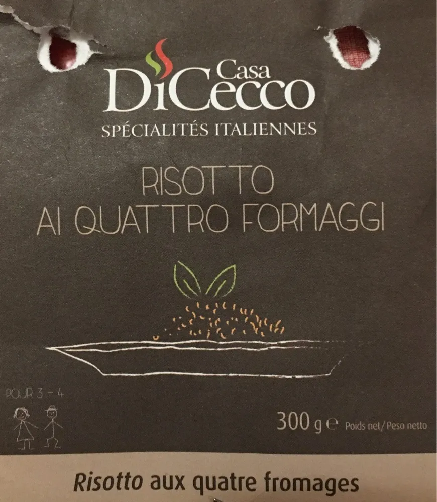 Risotto Al Quattro Formaggi