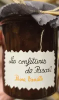 Confiture poire vanille