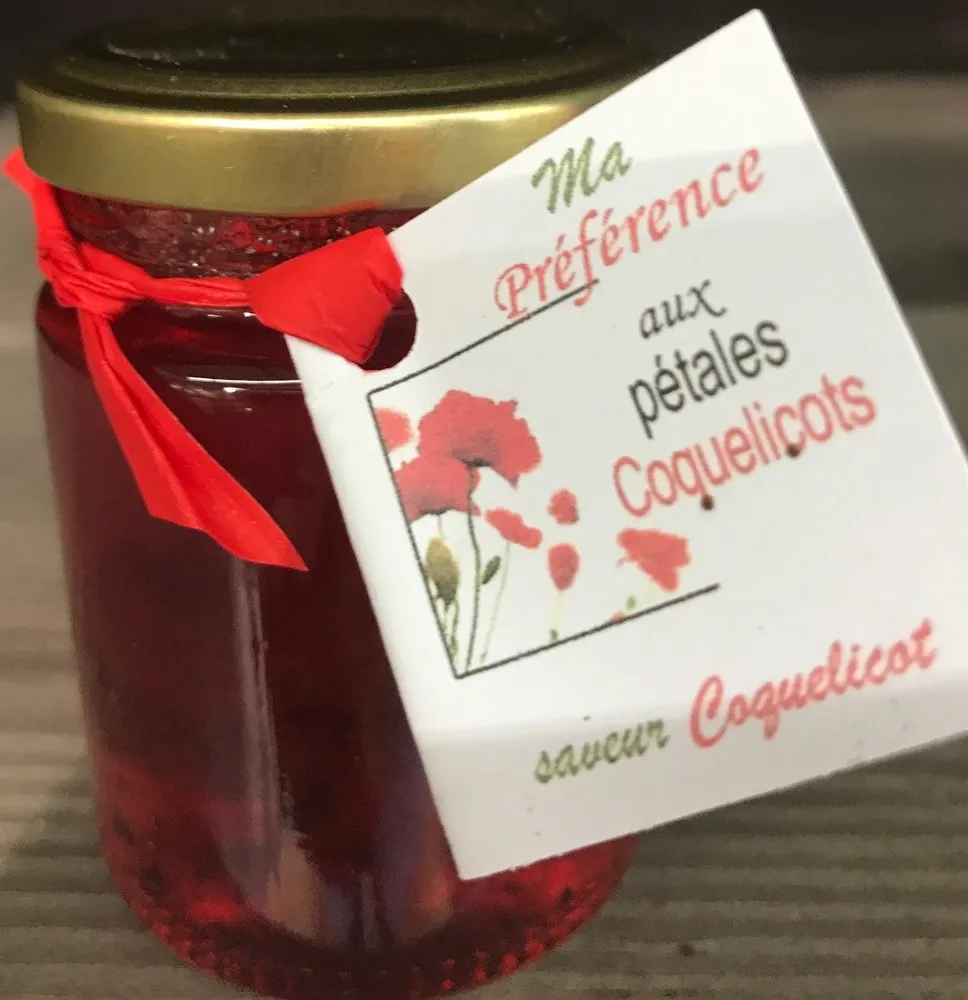 Confit de pétales aux coquelicots