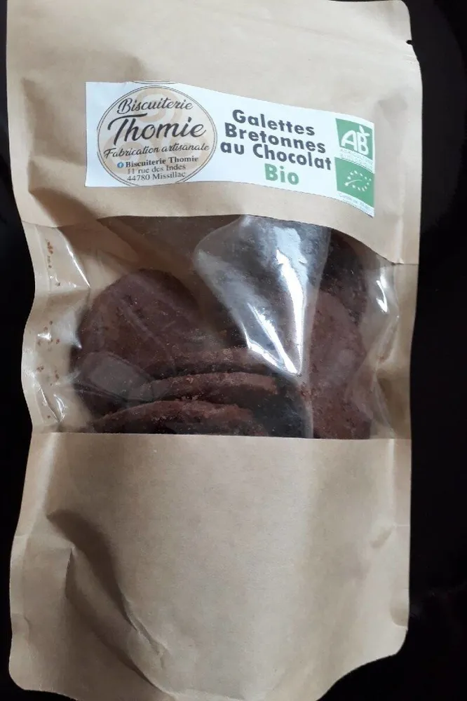 Galettes bretonnes au chocolat