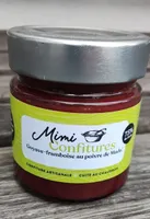 Confiture Goyave-framboise au poivre de Mada'