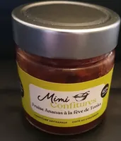 Confiture fraise ananas à la fève de tonka