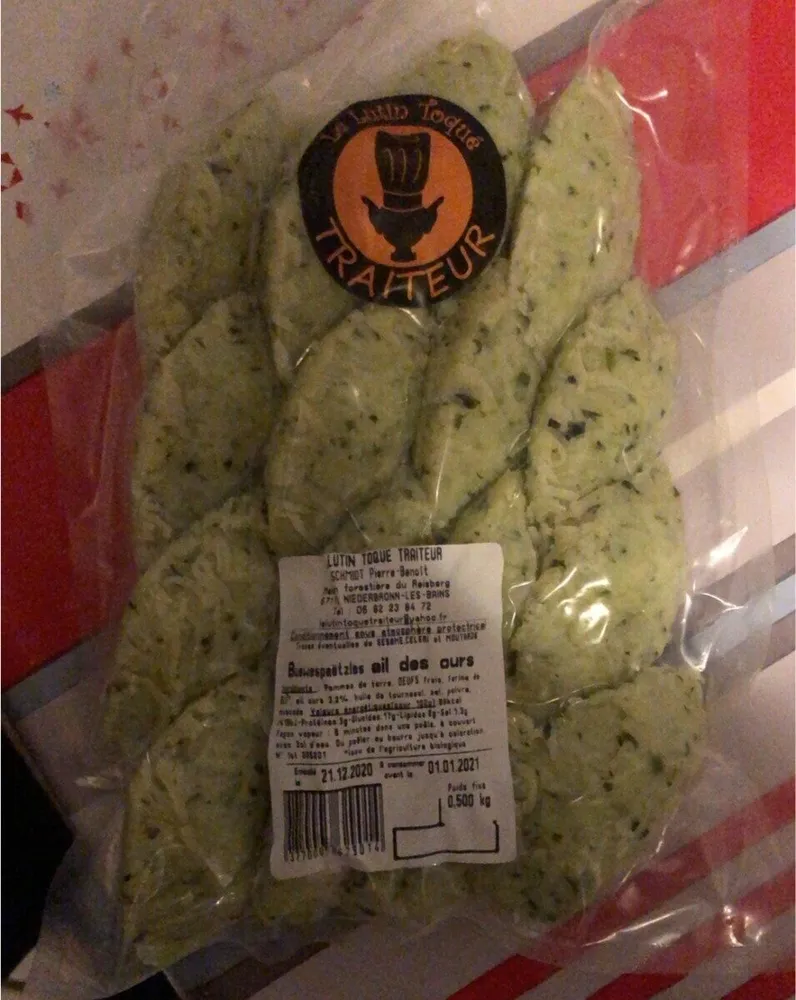 Buewespaëtzles ail des ours