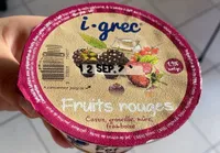 Le pot au lait Fruits Rouges Cassis groseilles mûre Framboise