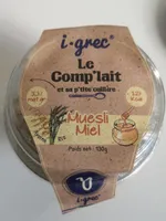 Le comp'lait Muesli Miel