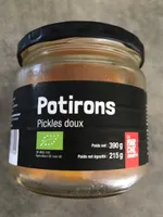 Potirons pickles doux