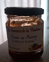 Fraise au poivron " le lièvre et la tortue "