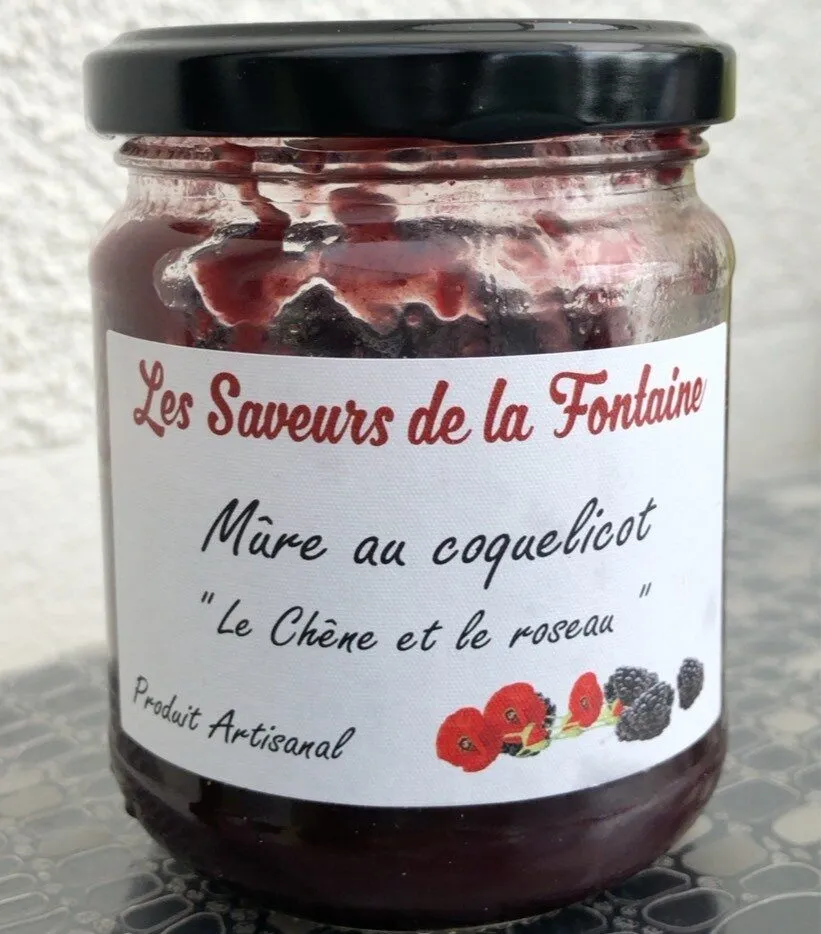 Mûre au coquelicot