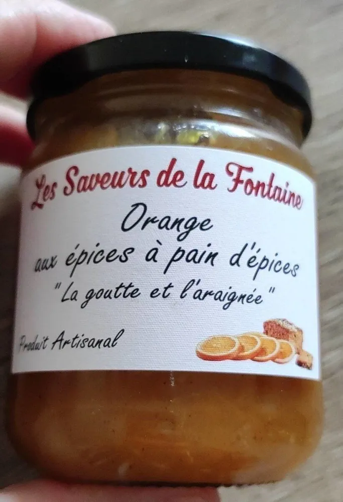 Confiture d'oranges aux épices a pain d'épices