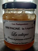 Pomme au pommeau et au beurre salé